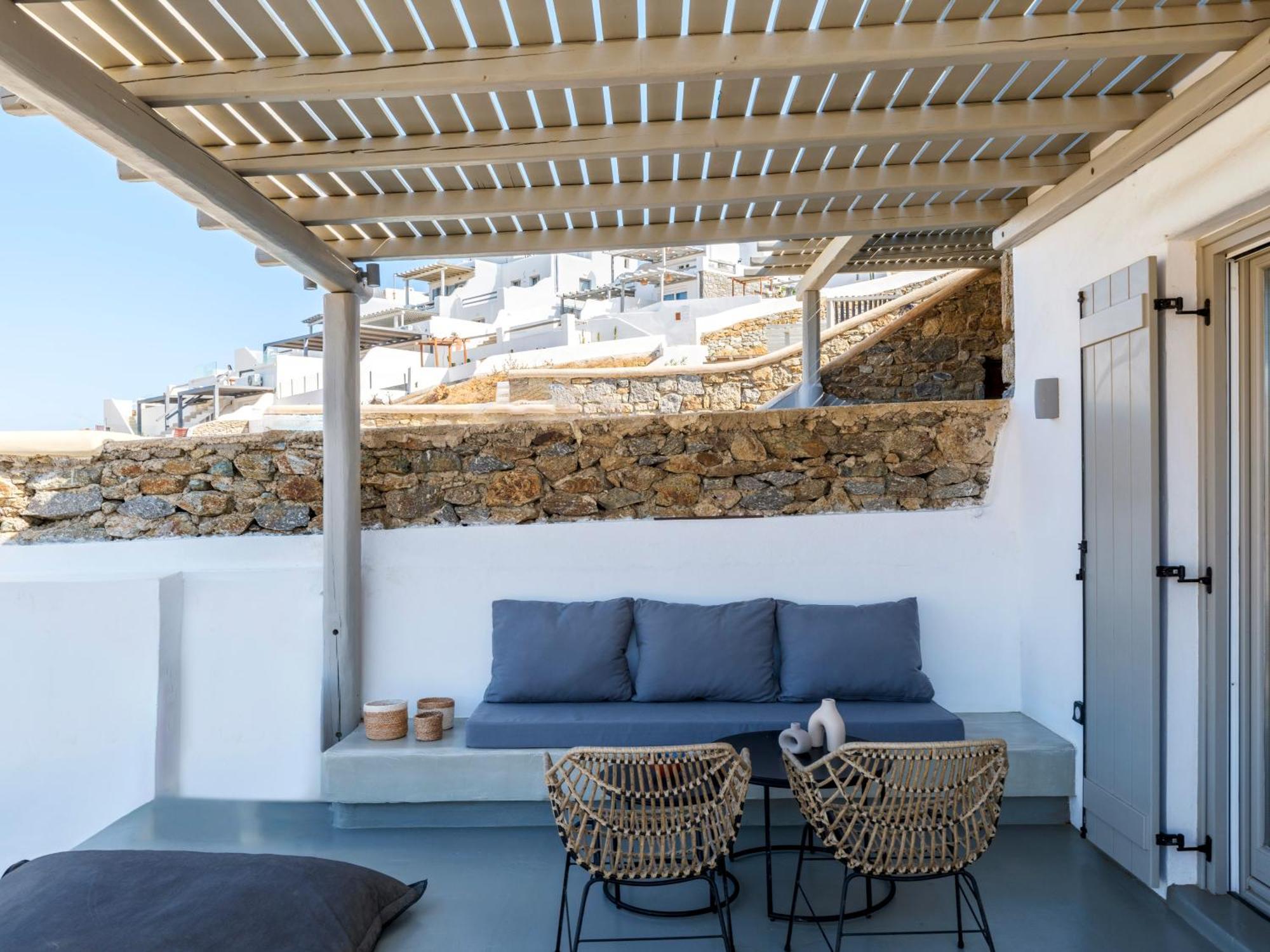 The Mykonist Merchia Beach Villas & Suites Exterior photo