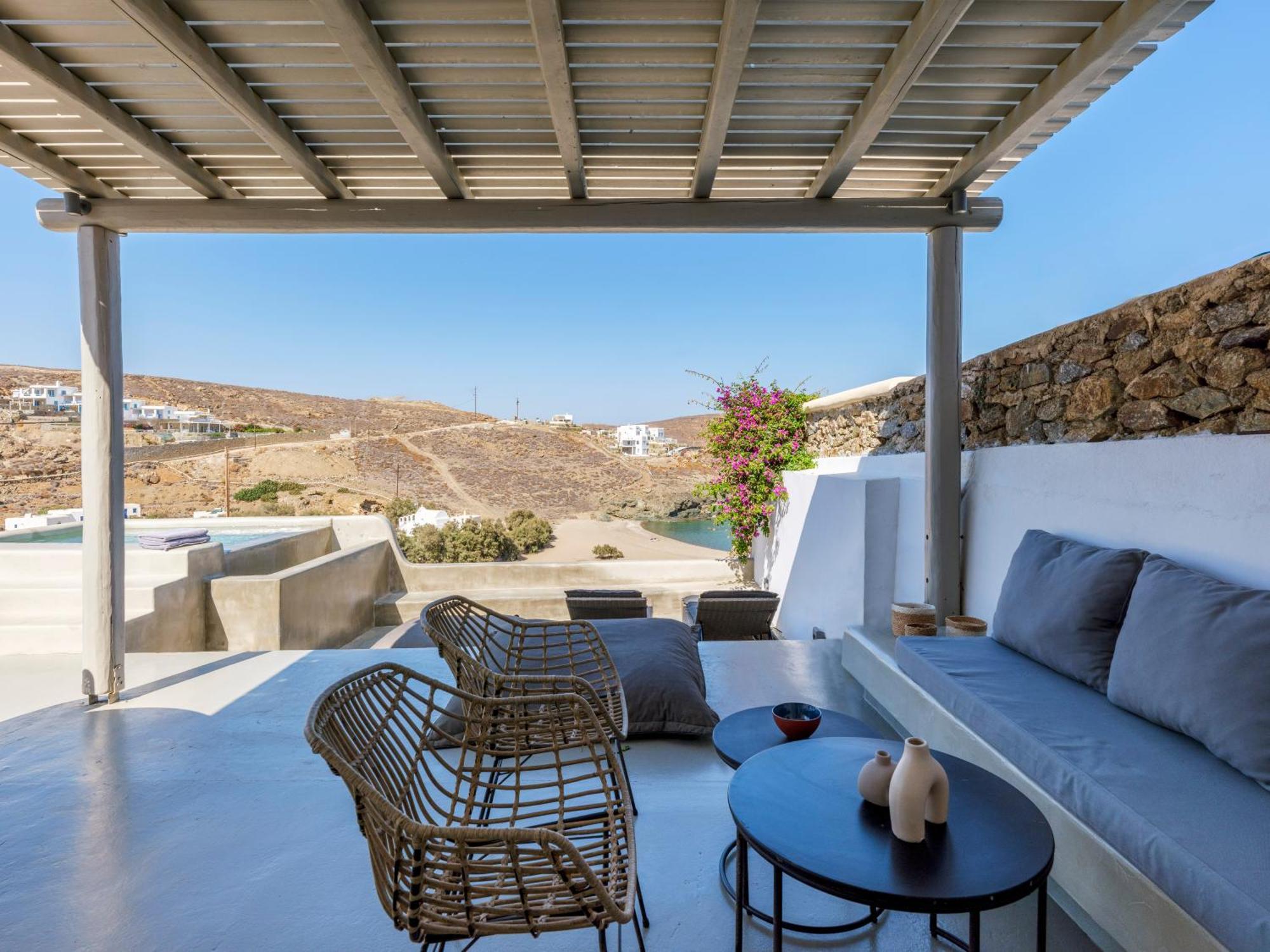 The Mykonist Merchia Beach Villas & Suites Exterior photo
