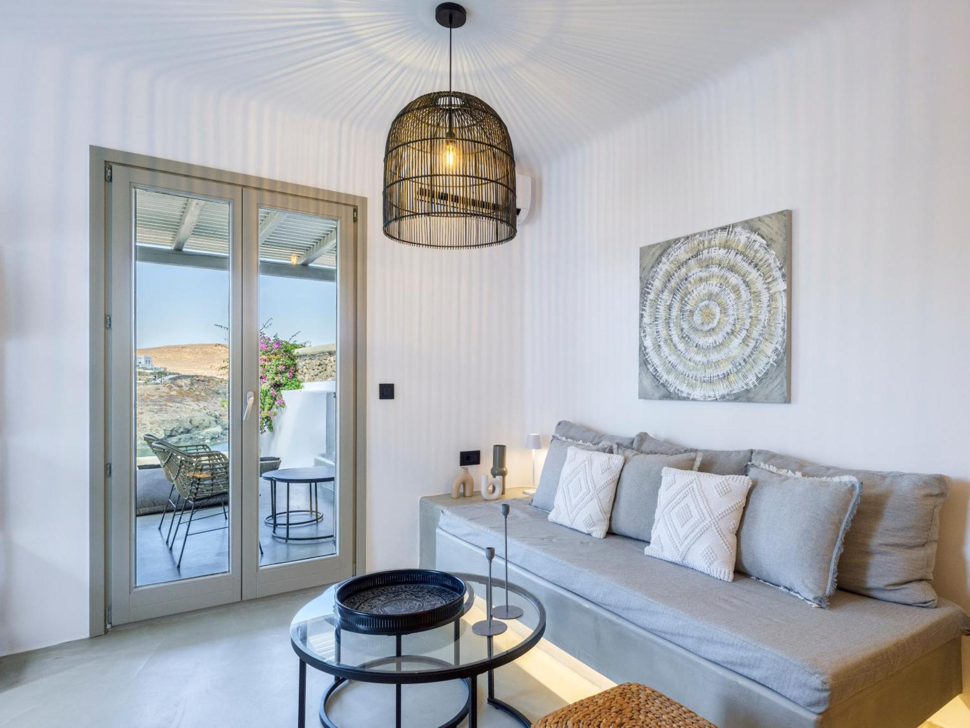 The Mykonist Merchia Beach Villas & Suites Exterior photo