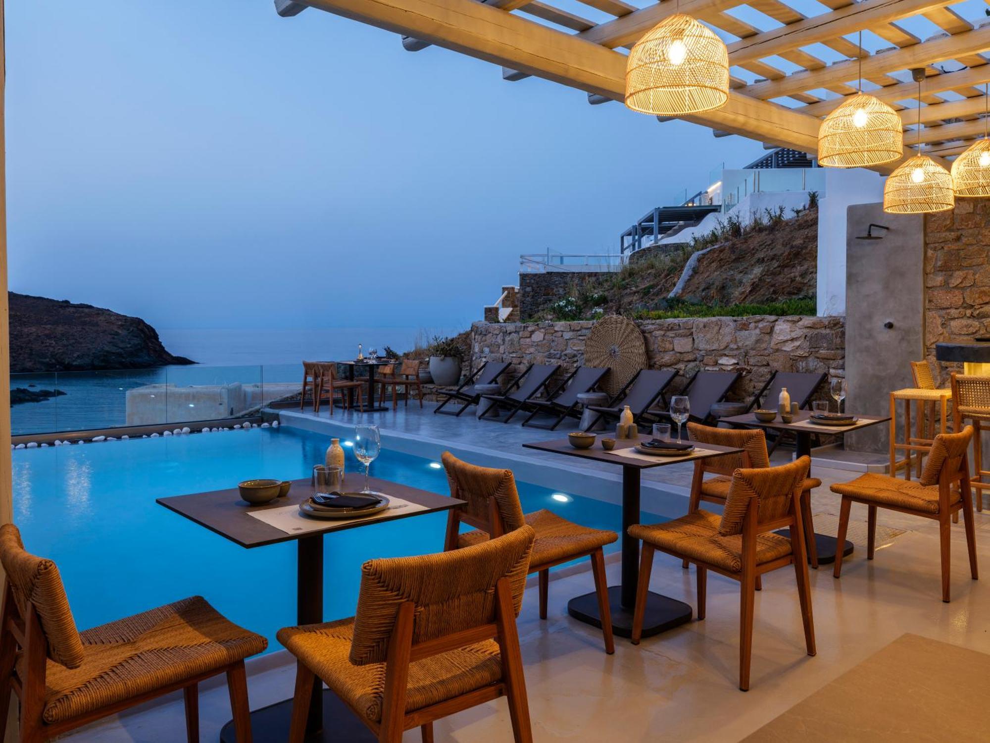 The Mykonist Merchia Beach Villas & Suites Exterior photo