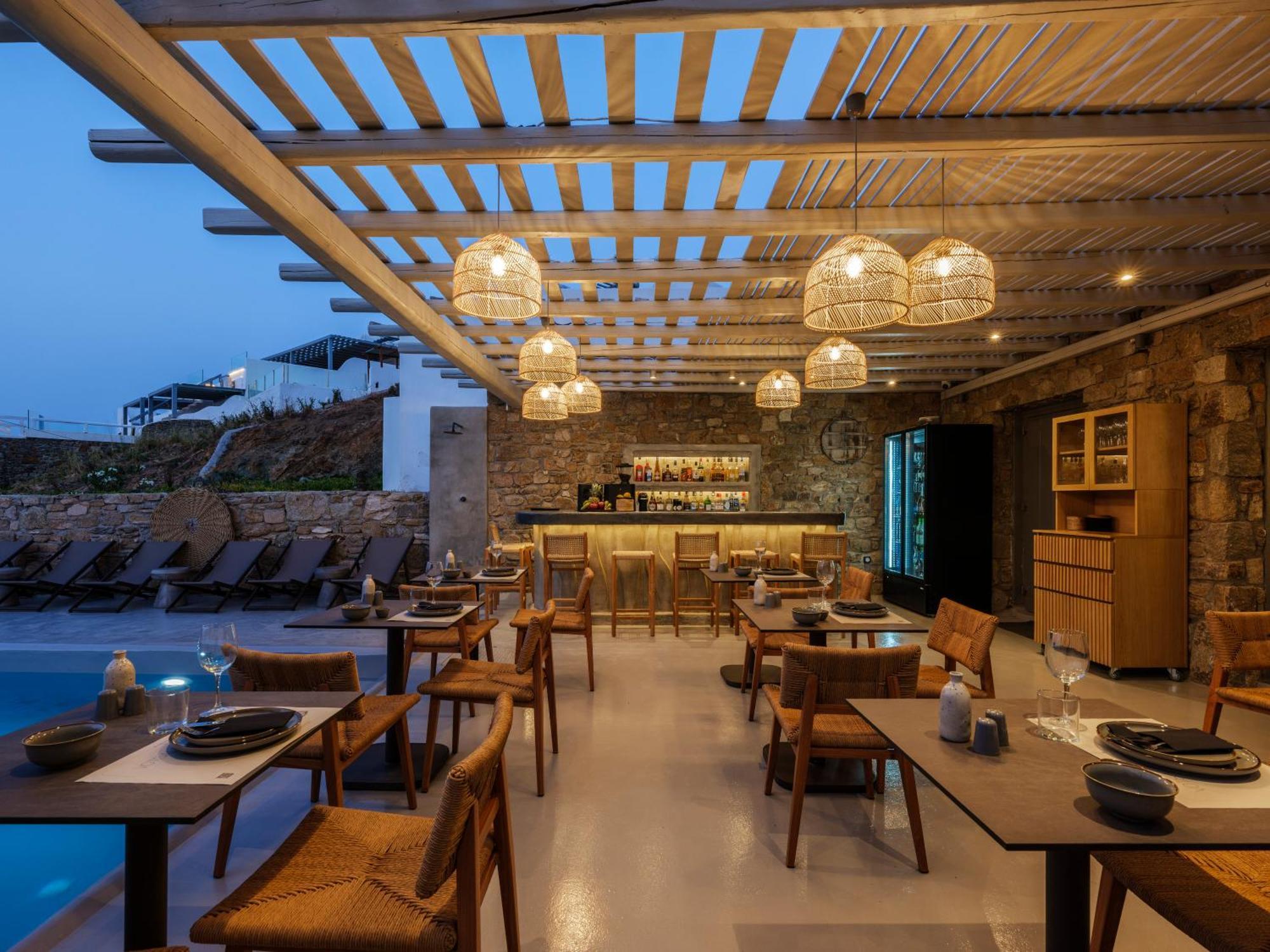 The Mykonist Merchia Beach Villas & Suites Exterior photo