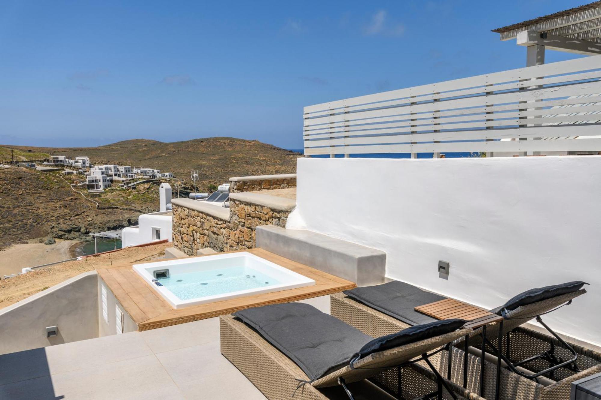 The Mykonist Merchia Beach Villas & Suites Exterior photo