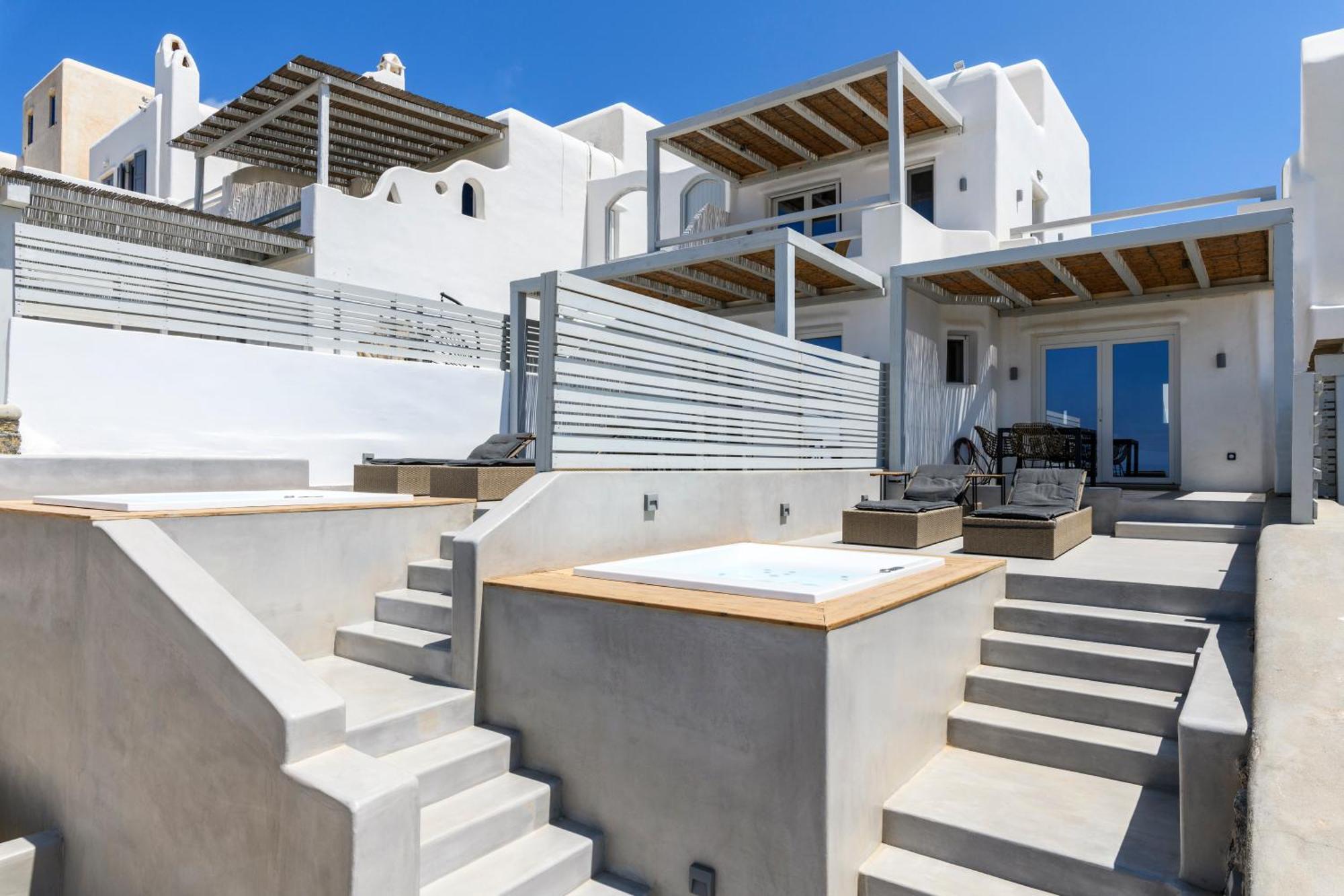 The Mykonist Merchia Beach Villas & Suites Exterior photo