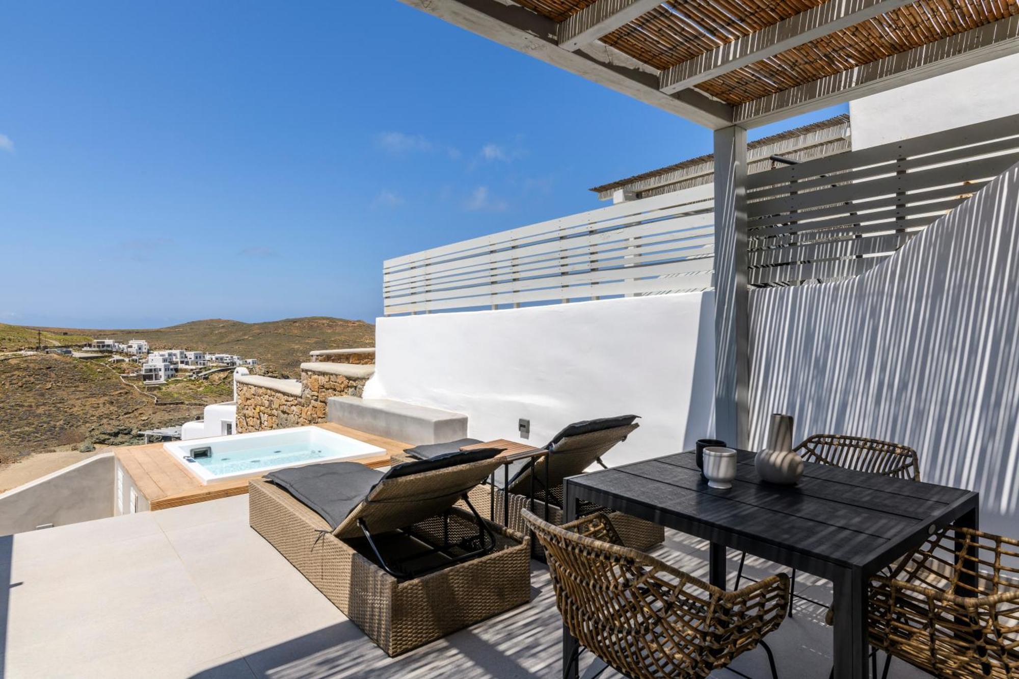 The Mykonist Merchia Beach Villas & Suites Exterior photo