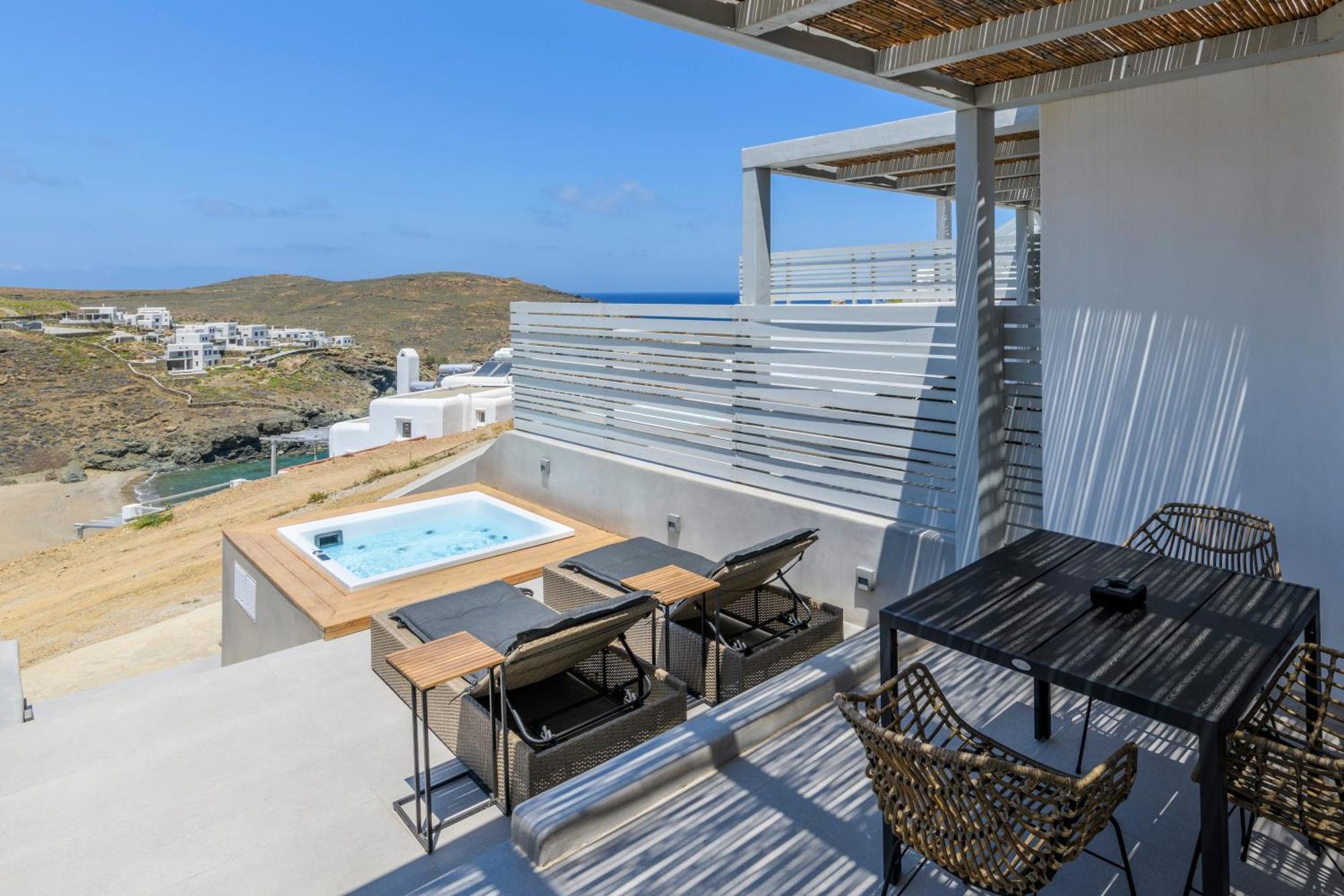 The Mykonist Merchia Beach Villas & Suites Exterior photo