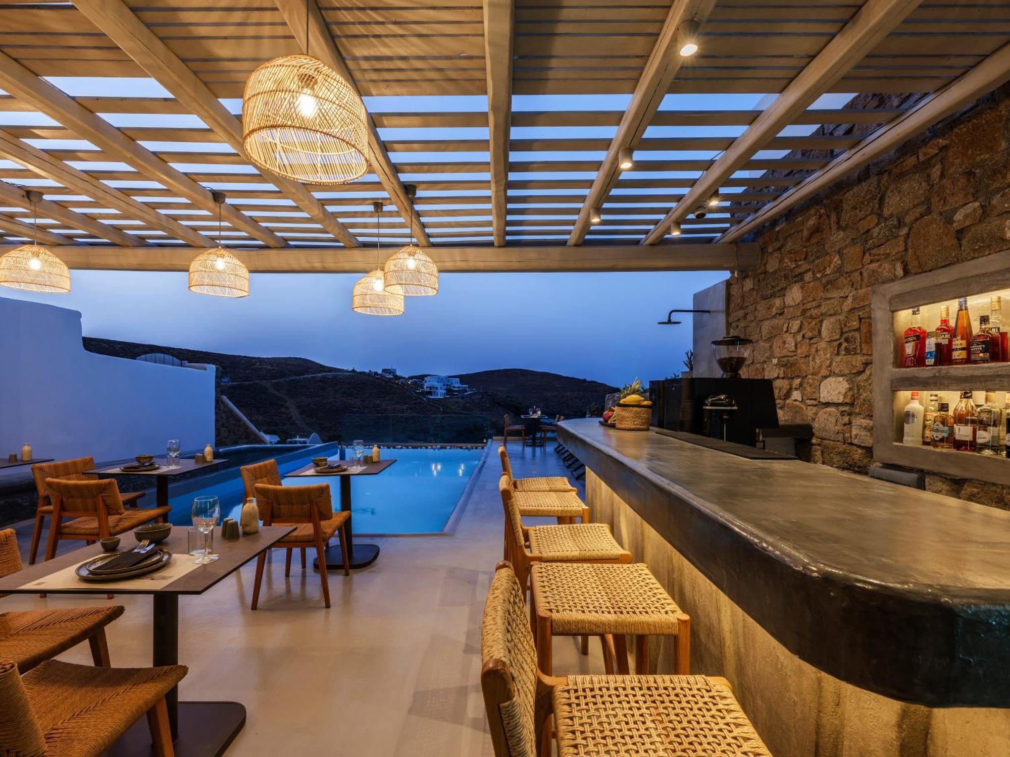 The Mykonist Merchia Beach Villas & Suites Exterior photo