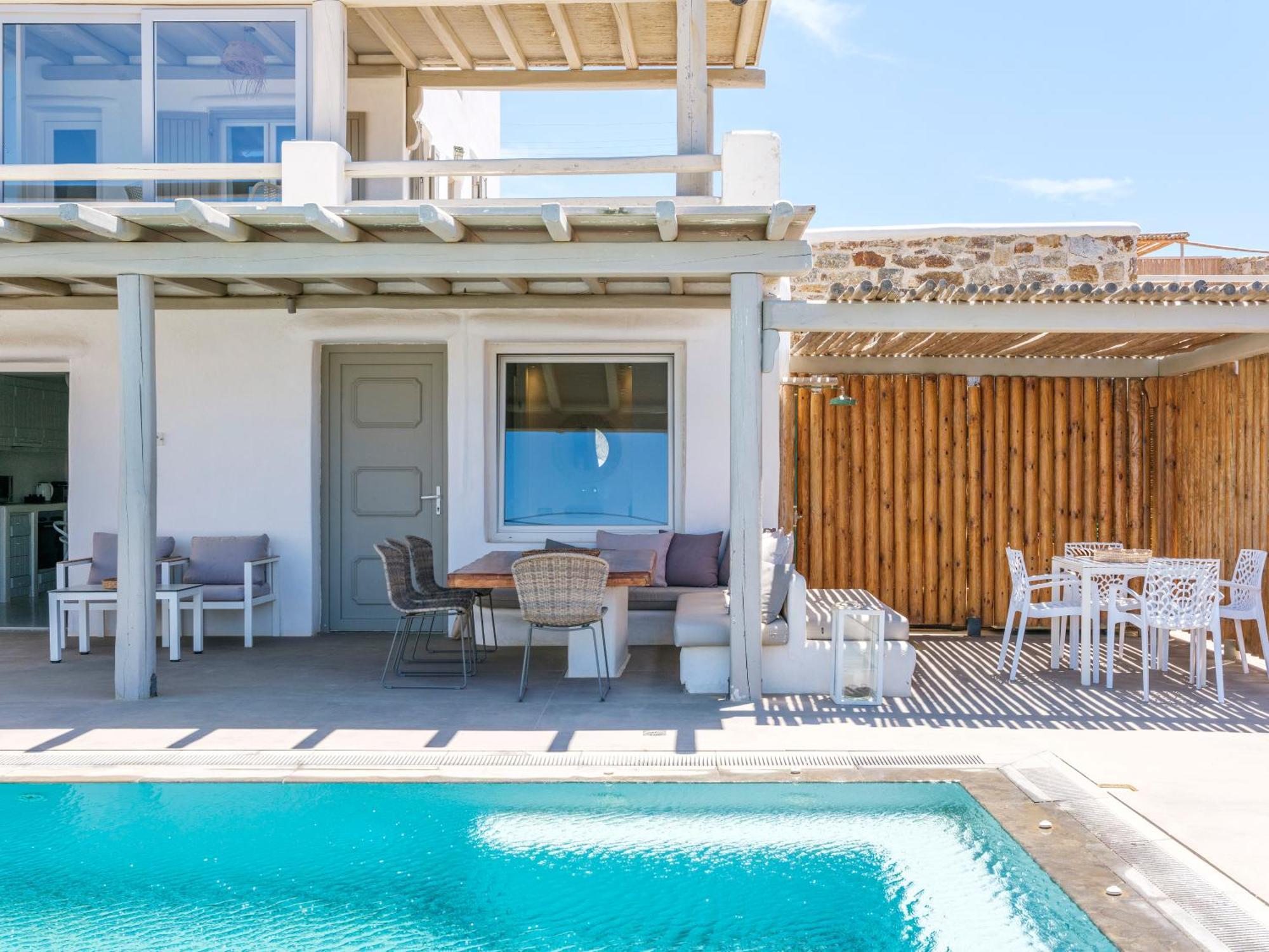The Mykonist Merchia Beach Villas & Suites Exterior photo