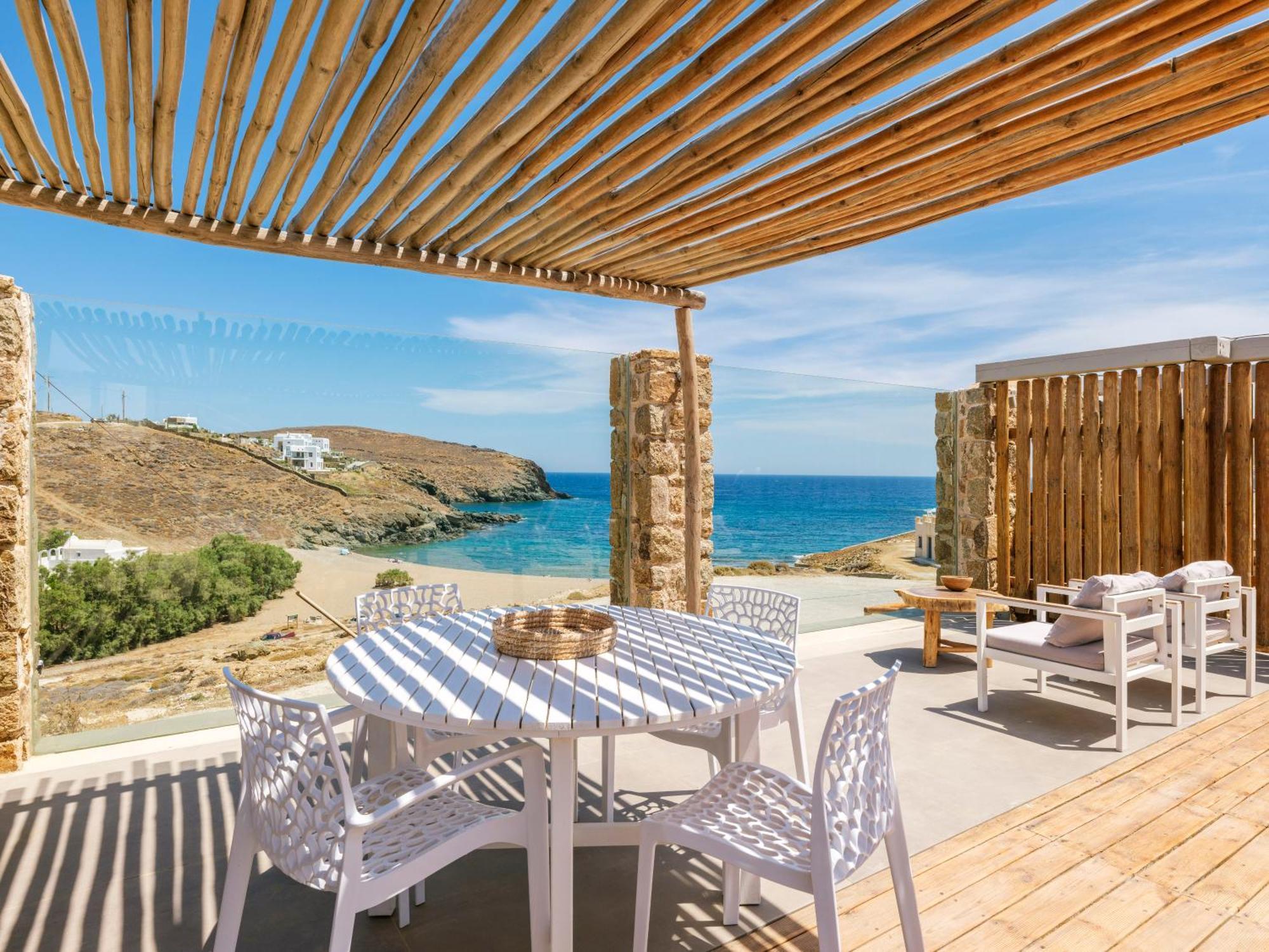The Mykonist Merchia Beach Villas & Suites Exterior photo