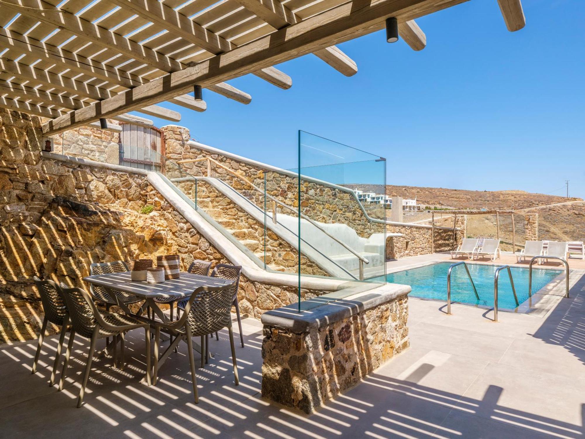 The Mykonist Merchia Beach Villas & Suites Exterior photo